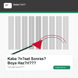 kaba insaat sonrasi boya hazirligi Dekor Taşı