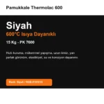 Pamukkale Thermolac 600 Derece Isıya Dayanıklı Boya 15 Kg Siyah