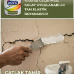 Point Boya Çatlak Tamir Malzemesi İç/Dış Cephe Duvar Çatlak Tamir Malzemesi 15 Kg