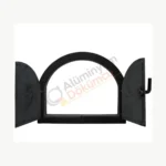 Taş Fırın Pizza Kapak Barbekü Kapak Pik Döküm 59 cm - Görsel 7