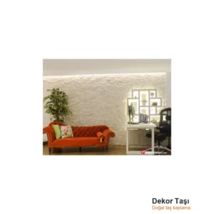 Doğal taş koruyucu kaplama salon duvar uygulaması