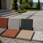 Karo taşı döşeme hizmeti vitrin görseli wash beton terrazzo dekoratif karo uygulaması
