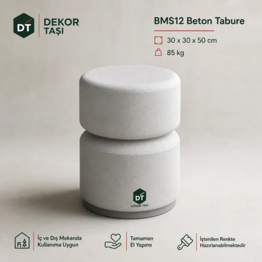 Beton Tabureler ürün grubundan örnek görünüm