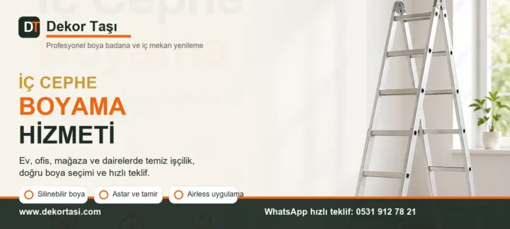 İç Cephe Boyama ürün grubundan örnek görünüm