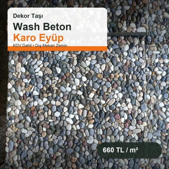 Wash Beton ürün grubundan örnek görünüm