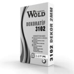 Wold Dekoratif Sıva Harcı 2 mm ürün ambalajı