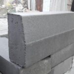 70x25 cm beton yol bordürü, 15 cm alt ve 12 cm üst en